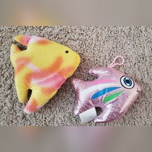 Sparkle Pink Polyester Fish 🐟 🐠